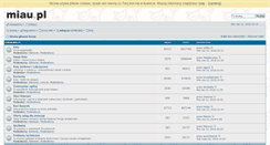 Desktop Screenshot of forum.miau.pl